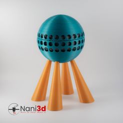 1.jpg Файл STL EchoDot Stand 🛸・Шаблон для загрузки и 3D-печати