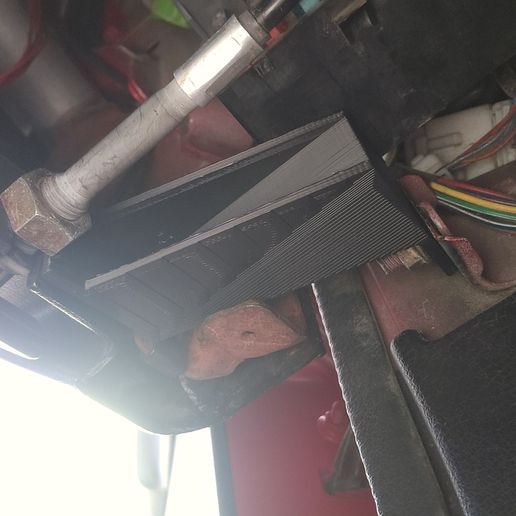 NA Miata Hood Release Reinforcement Bracket 3D model