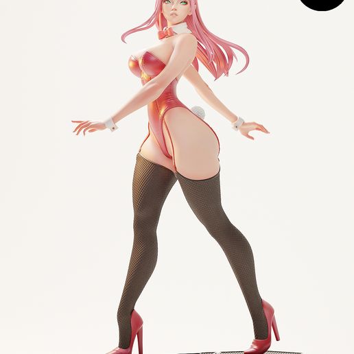 FAN_ZERO_A0001.jpg Zero Two Bunny Ver. by E.S. Monster