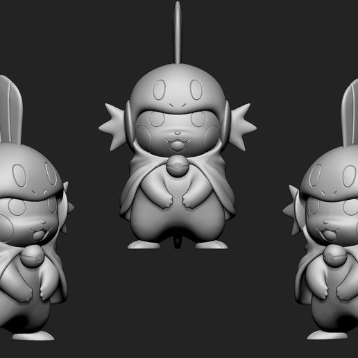 pikachu-mudkip-5.jpg Pokemon - Pikachu Torchic Mudkip