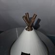 TeePee-top.jpg Tipi STL et 3MF
