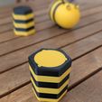 B3.jpg Держатель для зубочисток Busy Bee и шейкер для соли и перца
