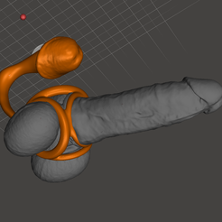 Screenshot-2023-03-28-at-11.32.03-AM.png Archivo OBJ Cock and Ball Ring con la cabeza de mi pene como estimulador del punto G・Objeto para impresora 3D para descargar