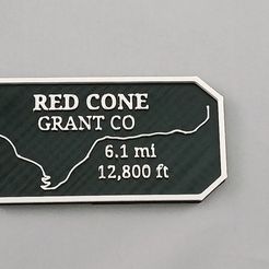 20230426_160448.jpg Archivo OBJ Maverick's Trail Insignia Red Cone offroad colorado・Objeto imprimible en 3D para descargar