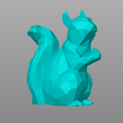 squirrel3.png Low Poly Squirrel