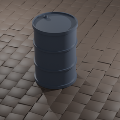 Barrel-metal-classic01.png oil barrel