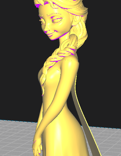 ❄️ Elsa - Decorative 3D Figure (inspired by Frozen)