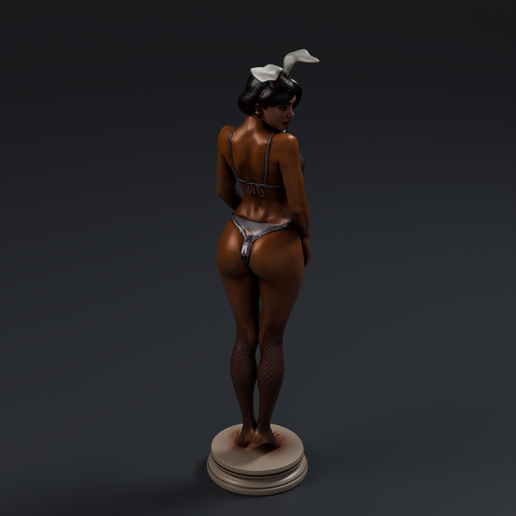 Sexy Bunny 3D printable STL miniature