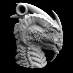 Dragon keychain 3.3.jpg Archivo STL Llavero dragón 3・Diseño para descargar y imprimir en 3D