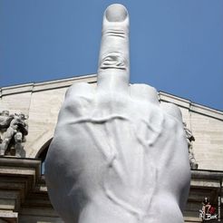 a0787aa60ae23c546af696d554844cf5_preview_featured.jpg OBJ-Datei L.O.V.E. Dito Cattelan - Stock Exchange Milano kostenlos・3D-druckbares Objekt zum herunterladen