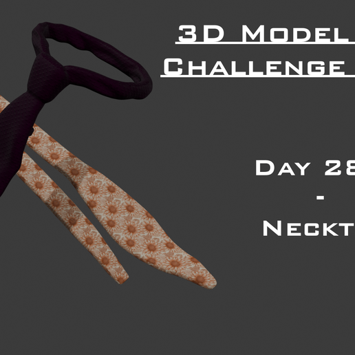 Model A Day Challenge - Day 286 - Necktie