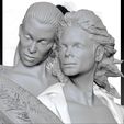AngelMJ.jpg Michael Jackson with Angel Will You Be There live 3d print model