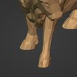 I21.jpg Polygonal Bull Statue