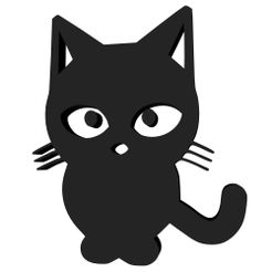 Cat-1.jpg STL file Cute Cat・3D printing model to download
