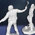 3.jpg Morgan and Tyreese Walking Dead Figures 3D Print Model 3D print model