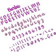 assembly3.jpg Letras e números BARBIE (antigos e novos) | Logótipo