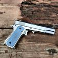 IMG_20230706_155756.jpg COLT 1911 NEW SHAPE GRIPS FREE MASON ALSO FOR AIRSOFT