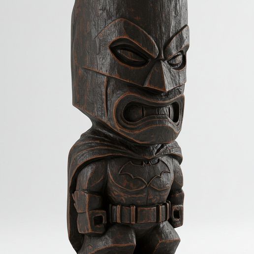 Batman tiki statue 3D model