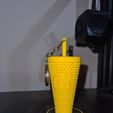 20221218_213908.jpg STL file Starbucks Ornament Mini Tumbler Studded Keychain・3D printable design to download