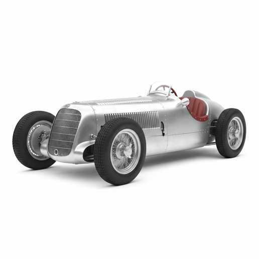 Mercedes-Benz W154 roadster STL, body kit car STL, print ready car STL, car scale model, snap fit car STL, 1:18 car STL, printable car, camber car STL, 1:6 car STL, car model kit STL, assembly car STL, sedan STL, resin car STL, hyper detailed car STL, tra