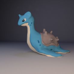 Lapras6.jpg Fichier STL Modèle de Pokémon Lapras・Modèle pour impression 3D à télécharger