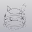 9.jpg Male cat Vase Planter Penholder
