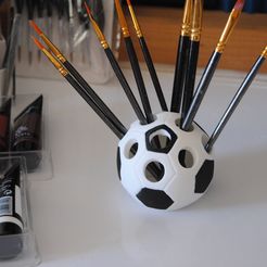 Держатель для ручки футбольного мяча