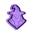 Wizard 1 (2).stl Wizard Cookie Cutter (5 designs)