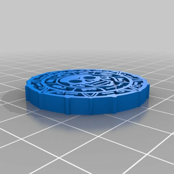 e0a3d7dfeaeabd8e363745ccd005f8b1.png Free STL file Pirate Coin・3D printing design to download
