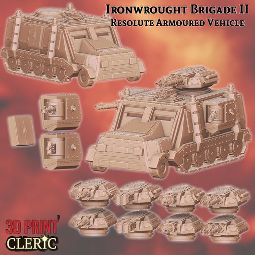 Ironwrought Brigade II - Armoured Vehicle Pack I