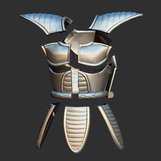 15.JPG Armure de Vegeta - Dragon ball Z - Pour Cosplay - modèle d'impression 3D version 2