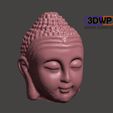 Buddha_Insense_1.jpg Buddha Head 3D Scan (Made Hollow)