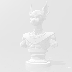 beerus.png Fichier 3D gratuit Le buste de Beerus fait le dragon・Design pour impression 3D à télécharger