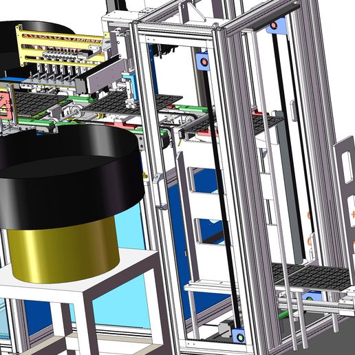 🧞‍♂️ industrial 3D model Automatic assembly sorting machine・ 3D File ...