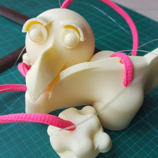Puppet eagle with 3d printer 3D model