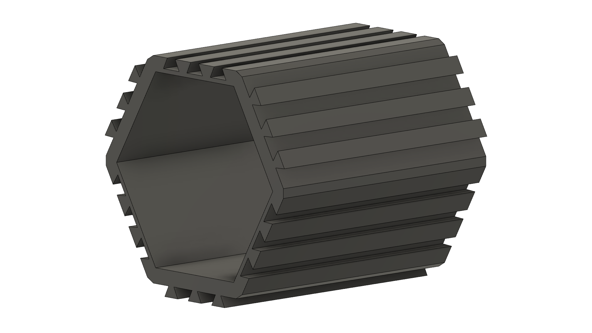 Hexagonal-Organizer-Box-v1.png STL file Hexagonal Organizer・3D print design to download, Upcrid