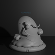 Swalot5.png Gulpin and Swalot pokemon 3D print model