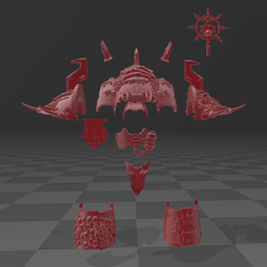 Corny-1.png Fichier STL gratuit Armure de chevalier・Objet à télécharger et à imprimer en 3D