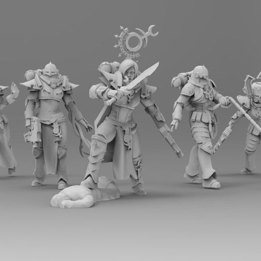 Miriael Sabathiel - Primordial Coven 3D model