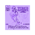 Tomb Raider ps1 jaquette positif.stl LITHOPHANE Cover Tomb Raider 2 PS1 Playstation