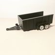 IMG_20230611_234750.jpg Hotwheels/Matchbox/Greenlight 1/64  LANDSCAPE/DUMP TRAILER Heavy duty transportation trailer, box trailer