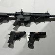 Wall-mount.jpg Настенное крепление Airsoft M4 Low Profile Wall Mount