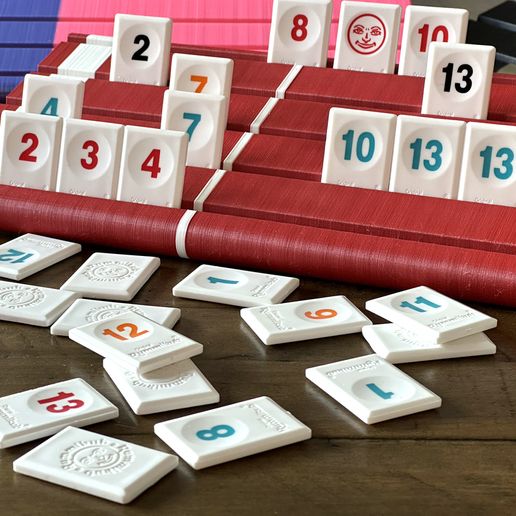 ♟ Simple Rummikub Rack・Free STL File for ・Cults