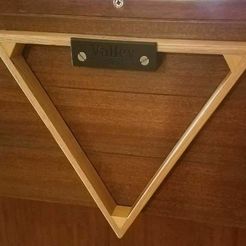 Rack.JPG Vintage Valley pool table triangle rack