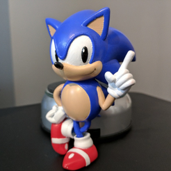 Capture d’écran 2017-03-16 à 16.54.14.png Free STL file Sonic the Hedgehog! (with Logo)・3D printer model to download, ChaosCoreTech