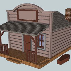 1.jpg Free STL file HO Scale Undertaker・3D printer design to download