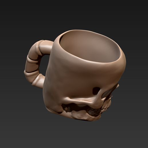 a1.jpg Totenkopf Tasse Totenkopf Becher