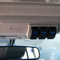 1.png Overhead Aux switches for Nissan Frontier / Xterra