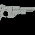 D004-FOTO-03.jpg Mandalorian IB-94 blaster pistol with stand (D004)