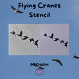 Flying-Cranes-Stencil.png Flying Cranes Stencil